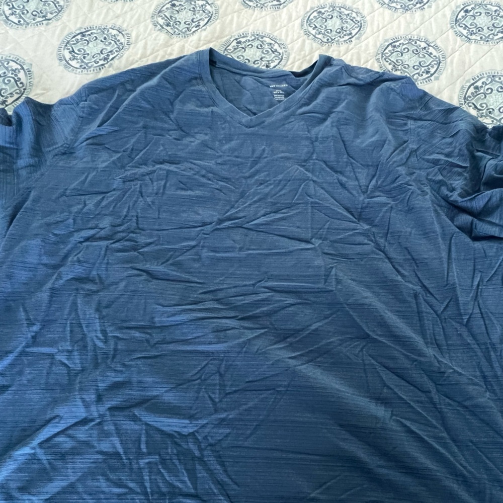 Van Heusen 6xl blue v-neck
